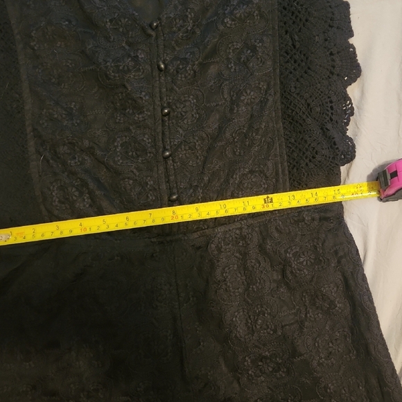 Black Lace Romper - Picture 5 of 8